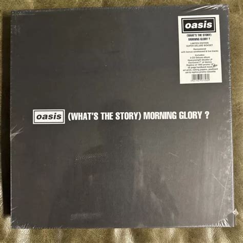 Oasis Whats The Story Morning Glory Super Deluxe Box Set 3 Cd 2 Lp