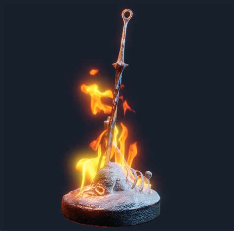 Dark Souls Bonfire Zbrushcentral