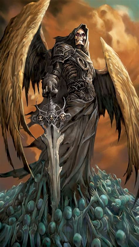 Pin by KC on Skulls | Grim reaper art, Dark fantasy art, Grim reaper