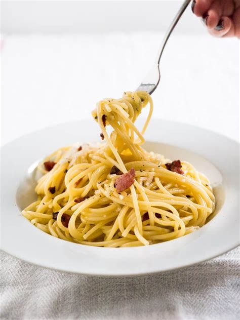 15 Minute Spaghetti Alla Carbonara Bavarian Epicure Carbonara Sauce