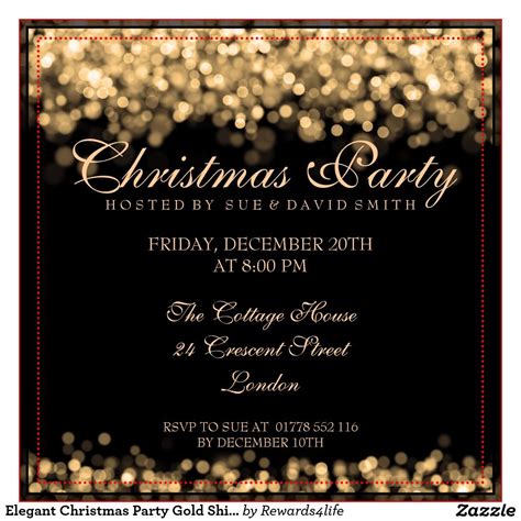 Patterned dinner party invitation template postermywall. elegant christmas party invitations - Google Search ...