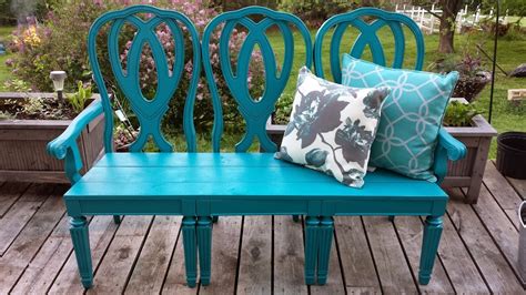 Garden Bench Made From Dining Chairs Young House Love Forums