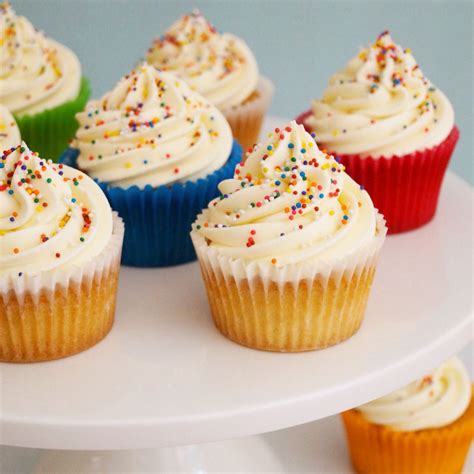 Perfect Vanilla Cupcakes Vanilla Cupcake Recipe Cupcake Recipes