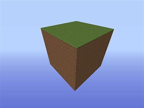 Enlarged Grass Block Survival Minecraft Project