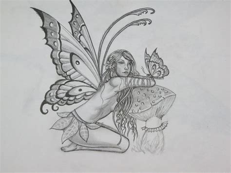 The Fairy Butterfly Lillian Drawings And Illustration Fantasy