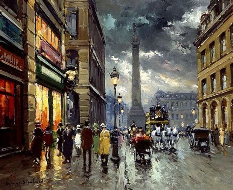 Antoine Blanchard Paris Painting Tuttart Pittura Scultura