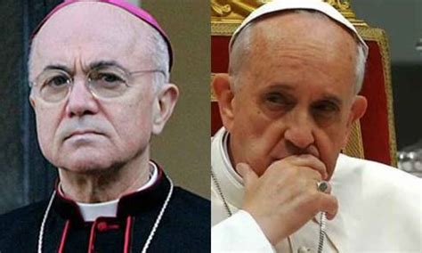 Mons Vigan I Veri Cattolici Condannano Lasservimento Di Bergoglio Allagenda Globalista