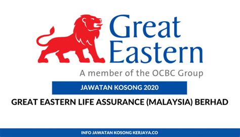 Great eastern general insurance (malaysia) berhad. Great Eastern Life Assurance (Malaysia) Berhad • Kerja ...