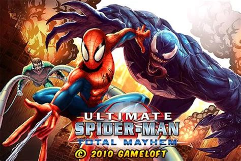 Spider Man Total Mayhem для iPhone Скачать