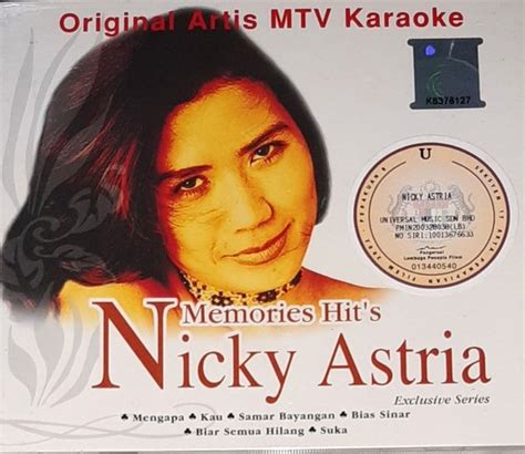 Jual Vcd Nicky Astria Memories Hits Import Malaysia Isi 2 Disc Di