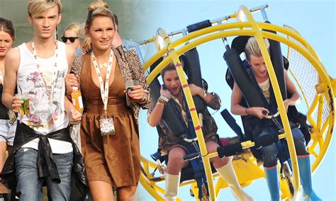 V Festival 2011 Sam Faiers And Harry Derbidge Are Flying High At V Festival Daily Mail Online