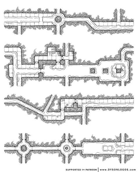 Waterdeep Sewer Map Sections Dndmaps Dungeon Maps Map Fantasy Map