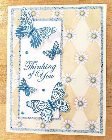 Welcome to card #4 of the card making tutorials for beginners series. Stampin Up Butterfly Gala | Butterfly cards, Card making ...