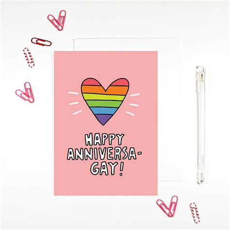 greeting cards paper and party supplies valentine s day lgbtq gay love card anniversary printable