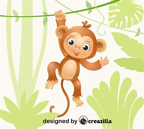 Monkey Vector Free Download Creazilla