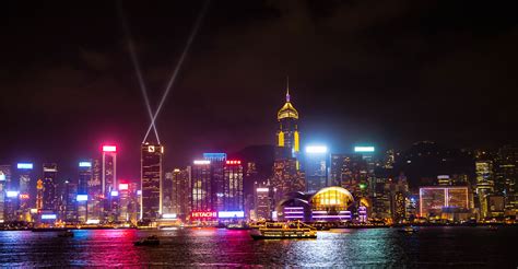 A Symphony Of Lights Hong Kong Victoria Harbour Light Show
