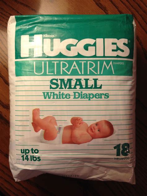 Vintage Huggies Plastic Backed Baby Diapers Pampers Nib Disposable