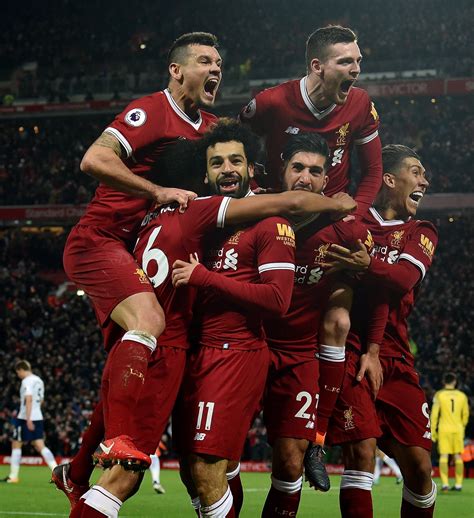 Liverpool Fc Players Celebrating Liverpool Fc Players Celebrate Being
