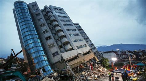 Death Toll Rises To 9 In Earthquake That Toppled Buildings In Taiwan