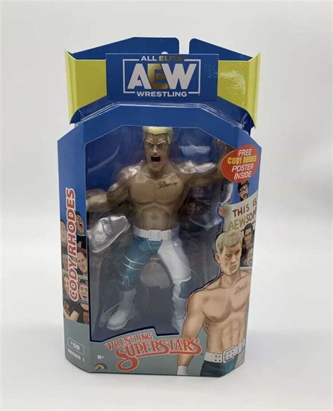 Cody Rhodes Ljn Aew Unmatched Collection Wrestling Action Figure Series