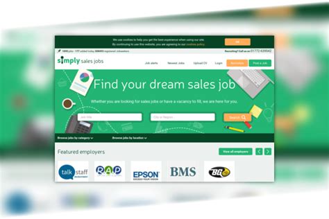 Sales Job Board Uk Simply Sales Jobs Jobboard Finder