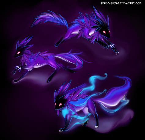 Fox Spirit Concept By Static Ghost On Deviantart