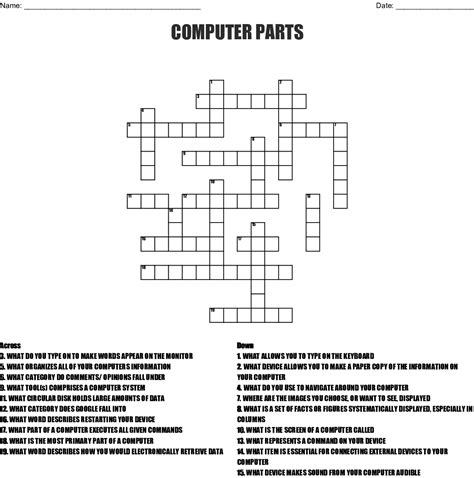 Remember, they're updated daily so don't forget to check back regularly! Printable Computer Crossword Puzzles With Answers | Printable Crossword Puzzles