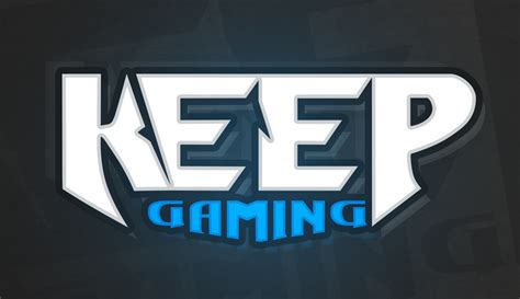 Keep Gaming Esports Logo Id820 Digital Arts
