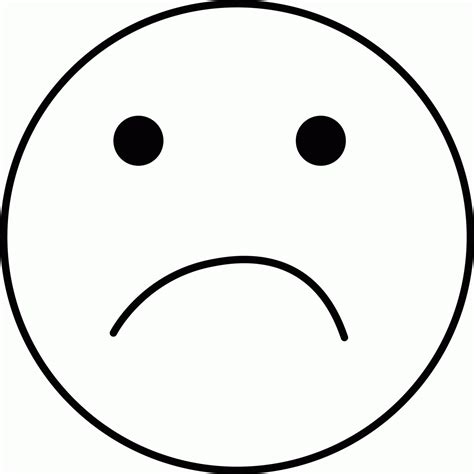 Free Coloring Page Of A Sad Face Download Free Coloring Page Of A Sad Face Png Images Free