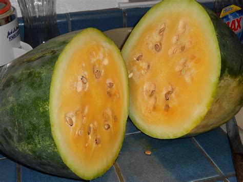 Orangeyellow Flesh Watermelon Healthy Eats Pinterest