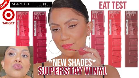 5 New Shades Maybelline Vinyl Lipsticks Natural Lighting Lip