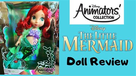 ariel the little mermaid disney animator s collection special edition doll review youtube