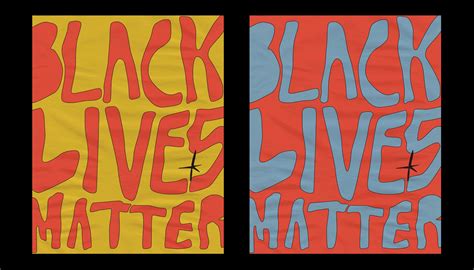 Black Lives Matter Poster And Stickers Behance
