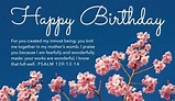 Happy birthday images with Scripture💐 — Free happy bday pictures and ...