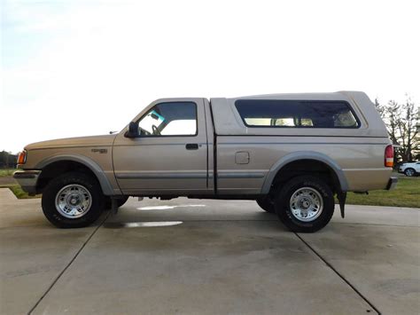 Lot 60 1994 Ford Ranger Xlt 4x4 With Camper Shell Sac Valley Auctions