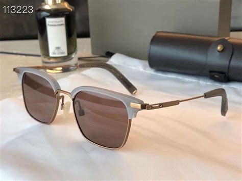 Men Classic Sunglasses Matte Grey Brown Lens Square Titanium Frame Glasses Uv400 Protection