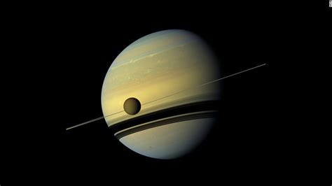 Cassini Took This Image Of Saturns Moon Titan In 2012 Nasa Scientists