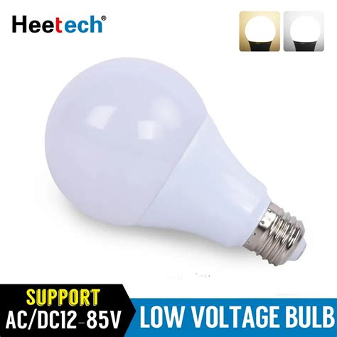 Dc Ac 12v 85v Led Light Bulb E27 Lamp Bulbs 3w 7w 9w 12w 15w 24w 36w