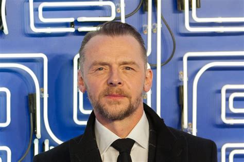 Simon Pegg Urges Fans To Seek Help For Mental Health