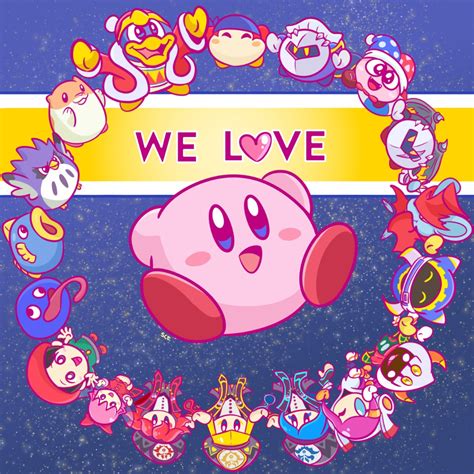 Somecleverart — A Tribute To Kirby Star Allies And All The Dream