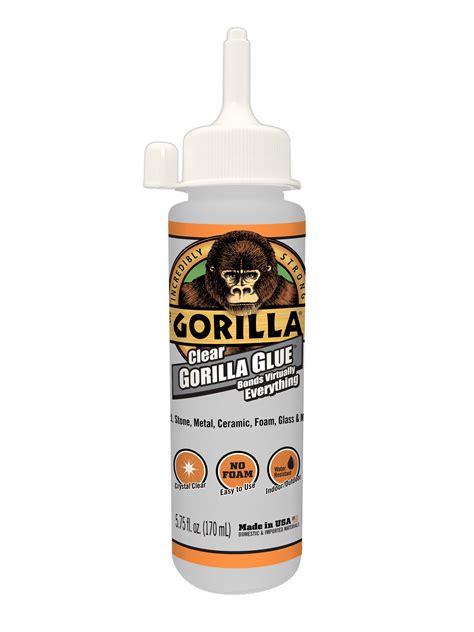 Gorilla Clear Glue 375 Ounce Bottle