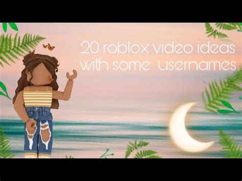 Share photos and videos, send messages and get updates. #roblox #ideas #usernames 🍒 - YouTube