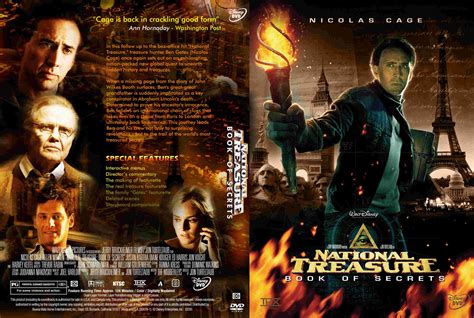 National Treasure Book Of Secrets Formato Dvd The Secret Book Disney Shows Nicolas Cage