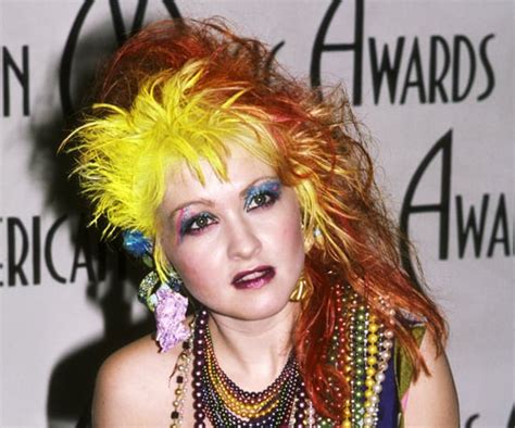 Cyndi Lauper Stars Gettin Big Hair That Is Popsugar Beauty