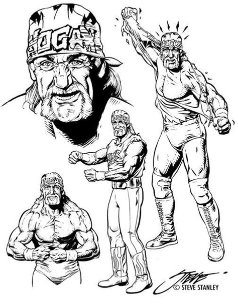 This popular comic book superhero first appeared in may, 1962, in the marvel comics publication the incredible hulk #1. Hulk Hogan Drawing at GetDrawings | Free download