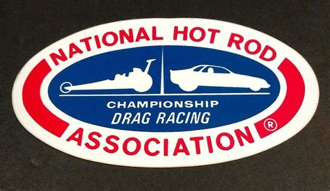 National Hot Rod Association Drag Racing Championship Nhra Decal