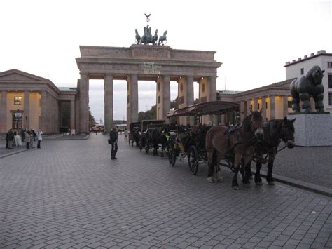 Brandenburg Gate in Berlin: A neoclassical arch and a famous sight