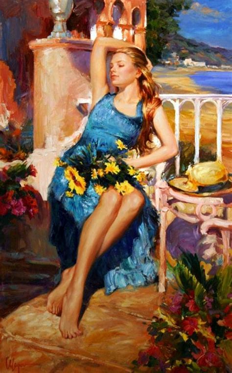 By Vladimir Volegov Art Painting Woman Painting Love Art