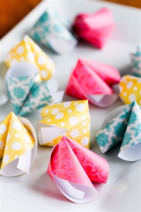 How To Make Paper Fortune Cookies How To Make Origami Fortune Cookie