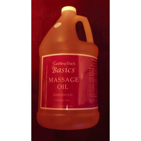 Soothing Touch Unscented Massage Oil 1 Gallon Brody Massage
